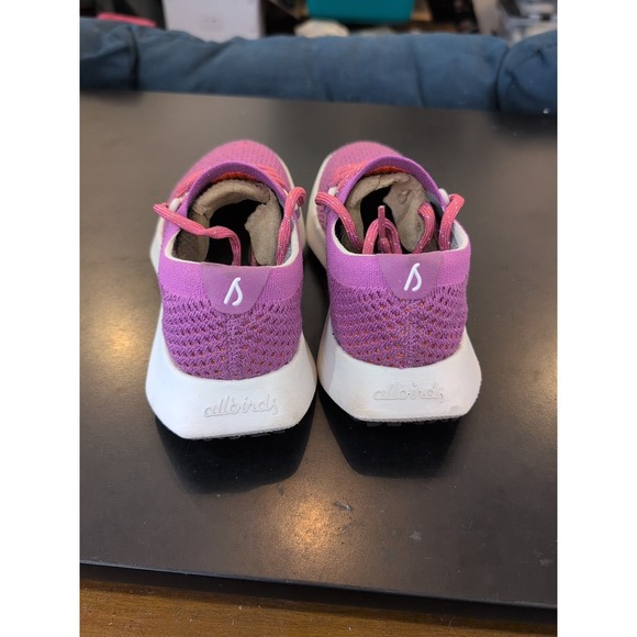 ALLBIRDS Tree Dasher 2 TD2 Running SNEAKERS in Purple x Pink - WOMEN'S Size 6.5 - Picture 4 of 6